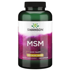 MSM, 500mg - 250 caps