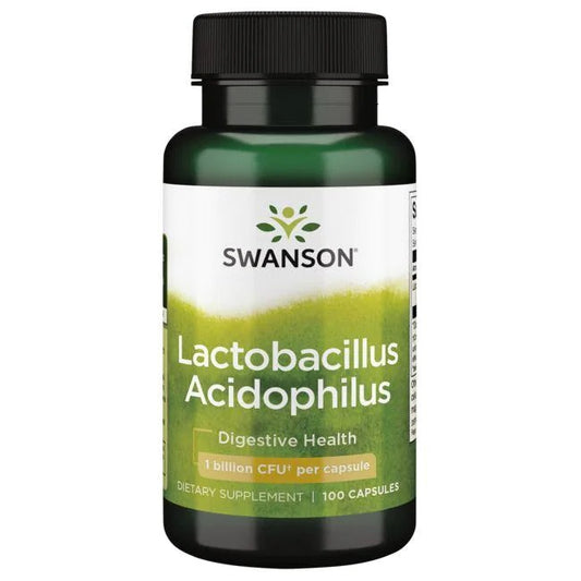 Lactobacillus Acidophilus, 1 billion CFU - 100 caps