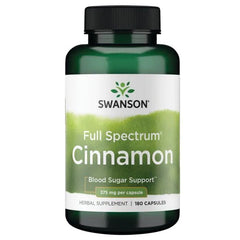 Full Spectrum Cinnamon, 375mg - 180 caps