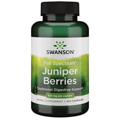 Full Spectrum Juniper Berries, 520mg - 100 caps
