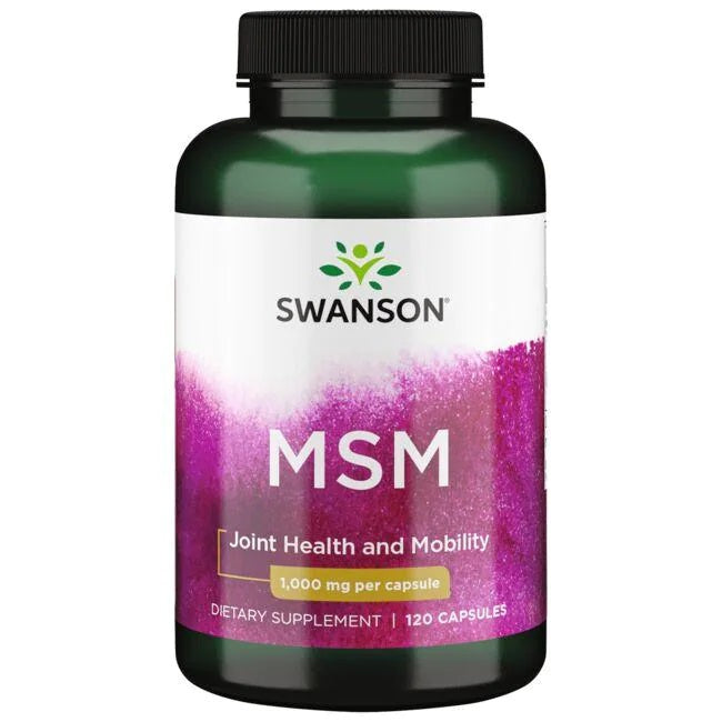 MSM, 1000mg - 120 caps