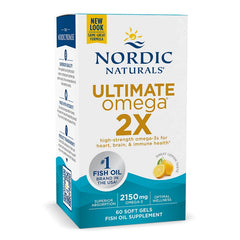 Ultimate Omega 2X, 2150mg Lemon (EAN 768990021503) - 60 softgels