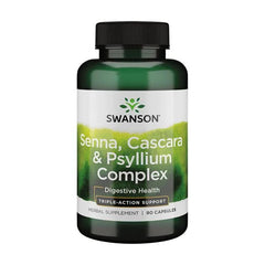 Senna, Cascara & Psyllium Complex - 90 caps