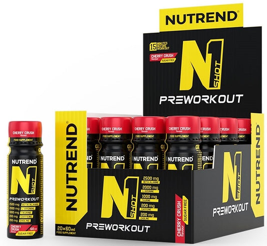 N1 Shot, Cherry Crush - 20 x 60 ml.