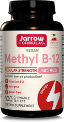 Methyl B-12, 500mcg (Cherry) - 100 chewable tabs