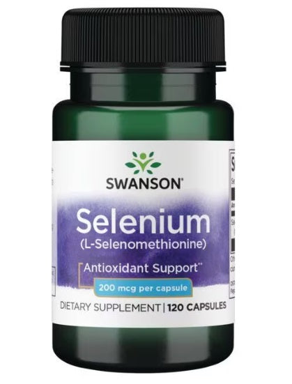Selenium, 200mcg - 120 caps