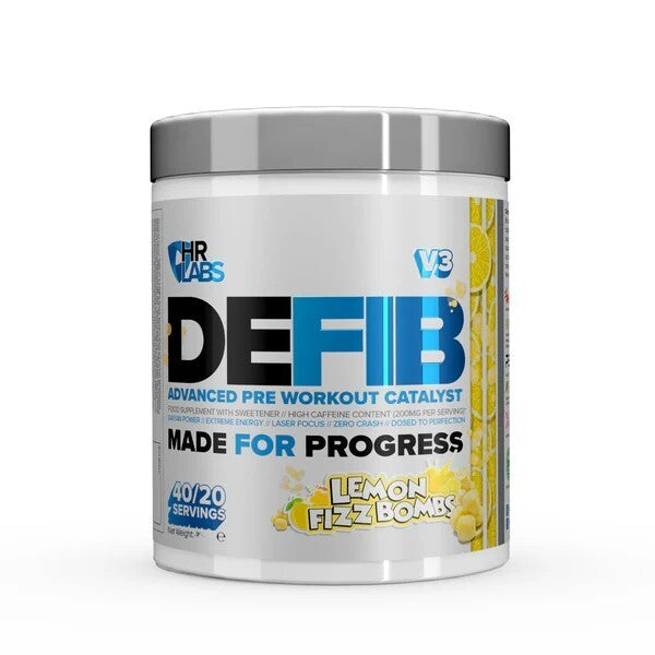 Defib Advanced Pre Workout Catalyst, Lemon Fizz Bombs (EAN 5060662330650) - 440g