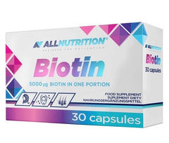 Biotin, 5000mcg - 30 caps