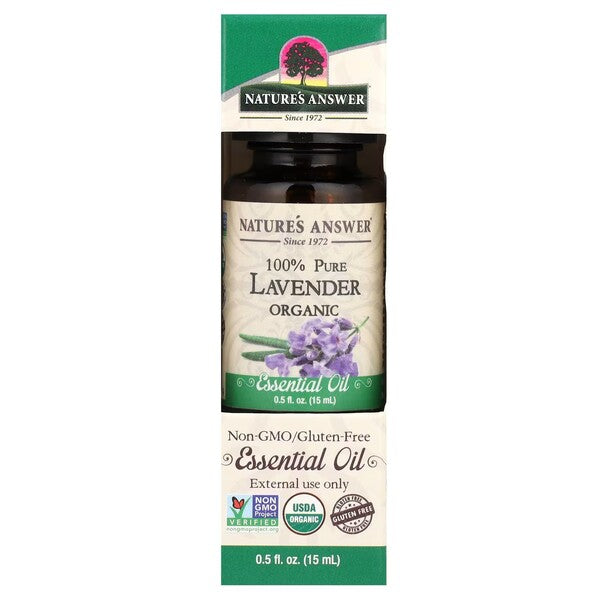 100% Pure Lavender Essential Oil - 15 ml.