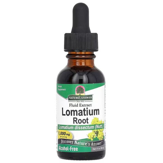 Lomatium Root, 1000mg - 30 ml.