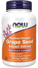 Grape Seed Maximum Strength, 500mg - 90 vcaps