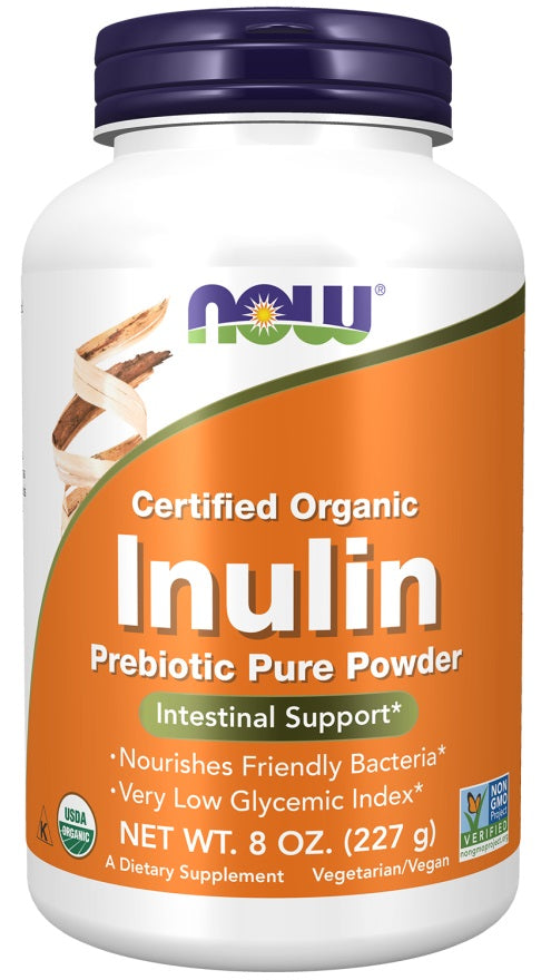 Inulin Prebiotic Pure Powder, Organic - 227g