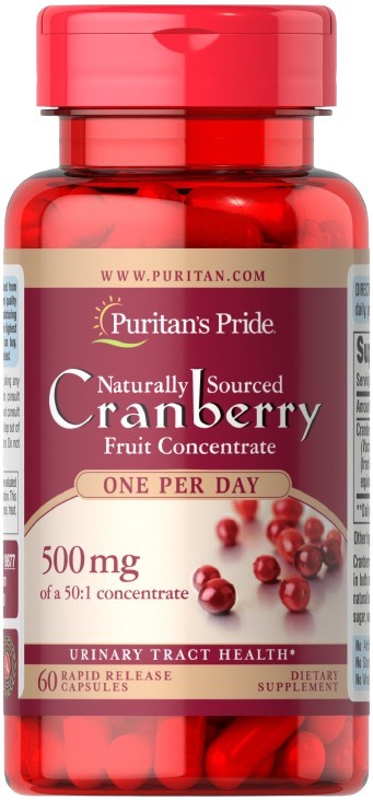 Cranberry, 500mg - 60 caps