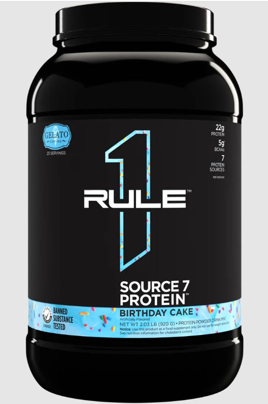 Source7 Protein, Birthday Cake - 920g