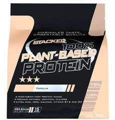 100% Plant Based Protein, Vanilla - 454g