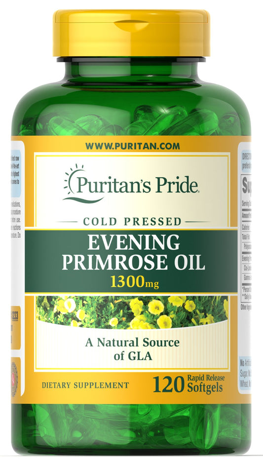 Evening Primrose Oil, 1300mg - 120 softgels
