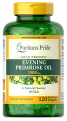 Evening Primrose Oil, 1300mg - 120 softgels