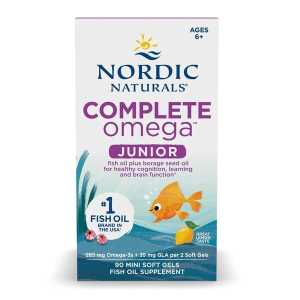 Complete Omega Junior, 283mg Lemon (EAN 768990891113) - 90 mini softgels