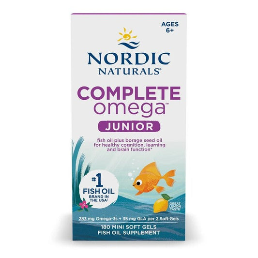 Complete Omega Junior, 283mg Lemon (EAN 768990891106) - 180 mini softgels
