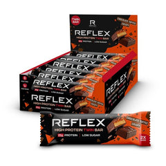 High Protein Twin Bar, Chocolate Toffee Crispy - 12 x 60g