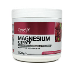 Magnesium Citrate, Raspberry Lemonade with Mint - 200g