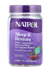 Sleep & Restore with Melatonin, Cherry - 60 gummies