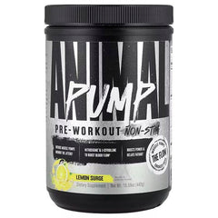 Pump Pre-Workout Non-Stim, Lemon Surge - 442g