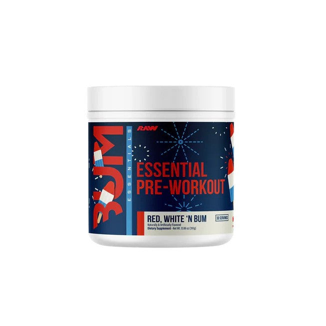 CBUM Essential Pre-Workout, Red, White 'N Bum - 393g