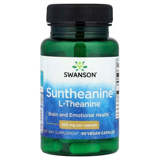 Suntheanine L-Theanine, 200mg - 60 vcaps
