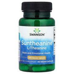 Suntheanine L-Theanine, 200mg - 60 vcaps