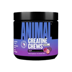 Animal Creatine Chews, Grape – 120 Kautabletten
