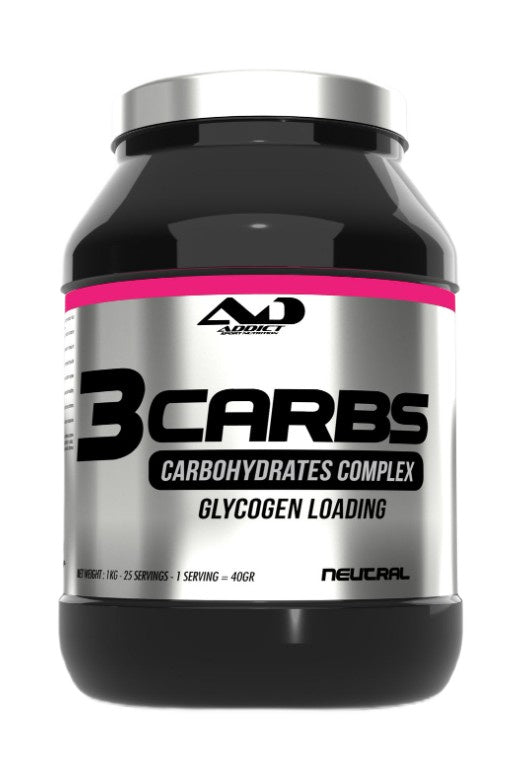 3Carbs Carbohydrate Complex Glycogen Loading, Neutral - 1000g