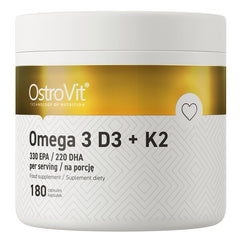 Omega 3 D3 + K2 - 180 caps