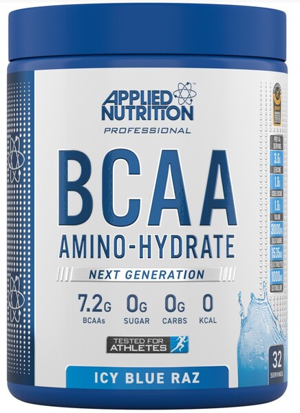 BCAA Amino-Hydrate, Icy Blue Raz (EAN 634158771057) - 450g