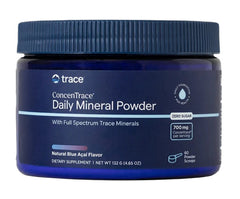ConcenTrace Daily Mineral Powder, Natural Blue Acai - 132g