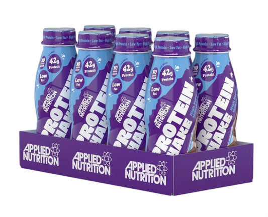 High Protein Shake, Double Chocolate (EAN 05056555200483) - 8 x 500 ml.