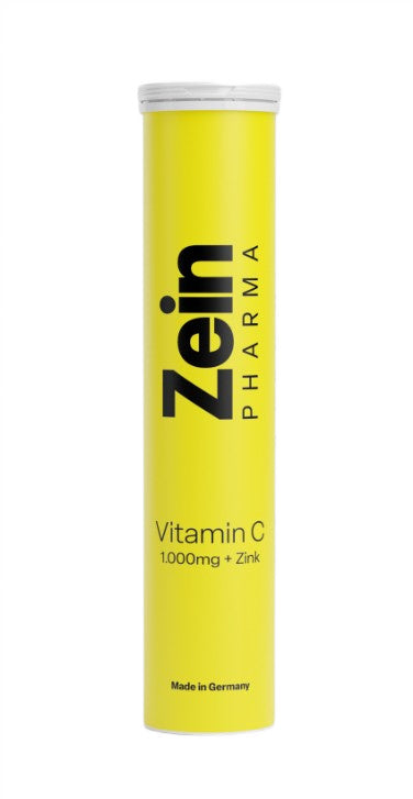Vitamin C + Zinc, Orange - 20 effervescent tabs