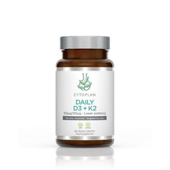 Daily D3 + K2 - 60 vegan tabs