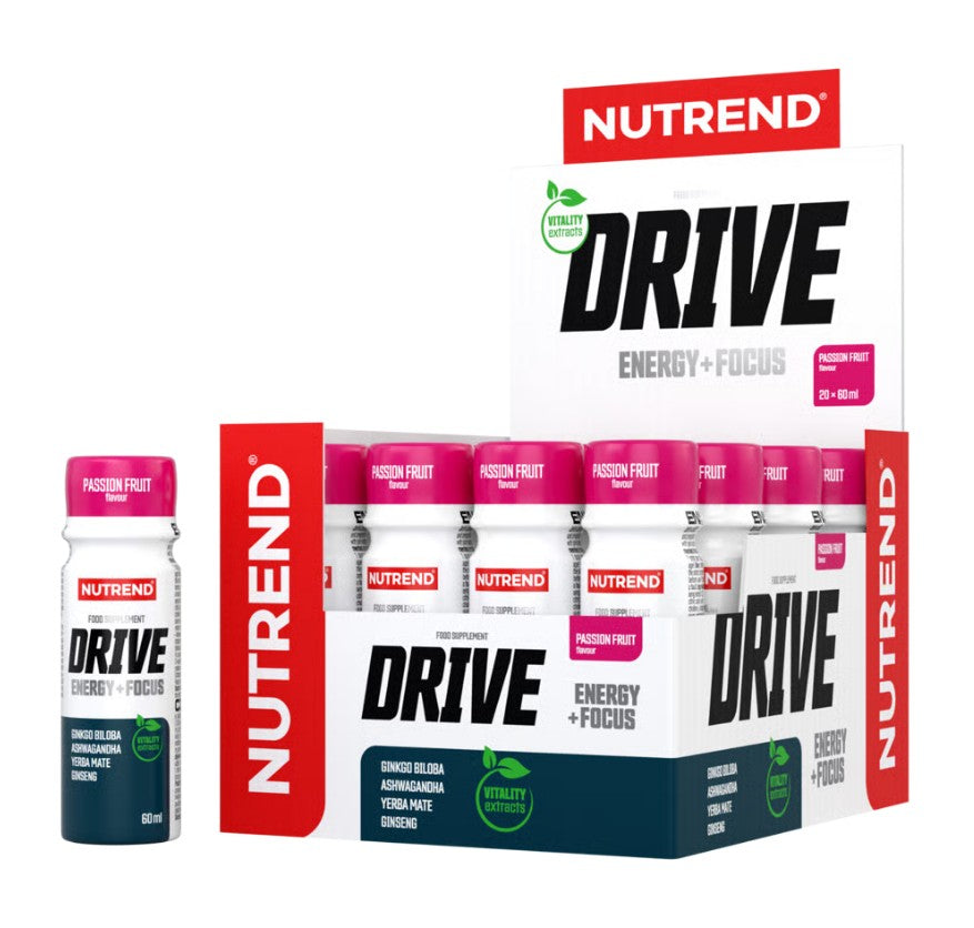 Drive Shot, Passion Fruit - 20 x 60ml.