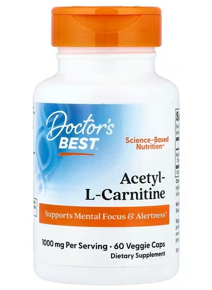 Acetyl L-Carnitine, 500mg  - 60 vcaps