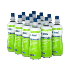 Bodyfuel Electrolyte & Vitamin Water, Lemon & Lime - 12 x 500 ml.