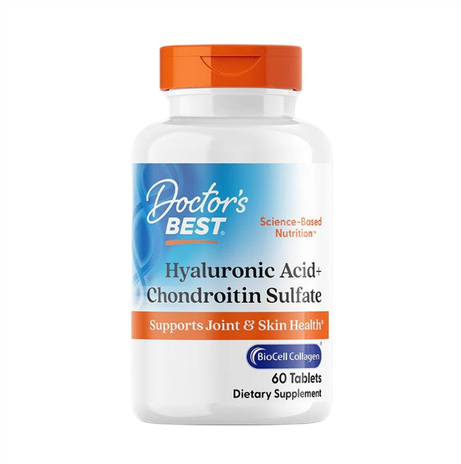 Hyaluronic Acid + Chondroitin Sulfate with BioCell Collagen - 60 tablets