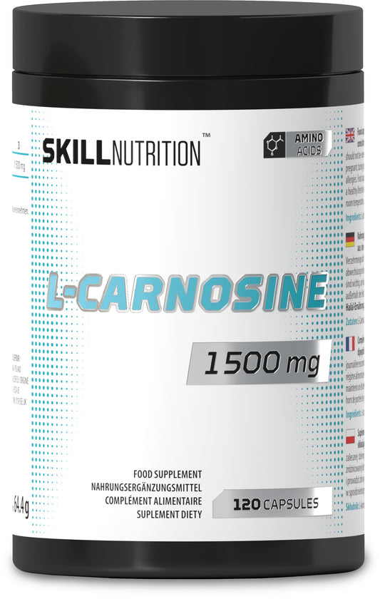 L-Carnosine, 1500mg -120 vegan caps