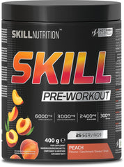 Skill Pre-Workout, Peach - 400-412g