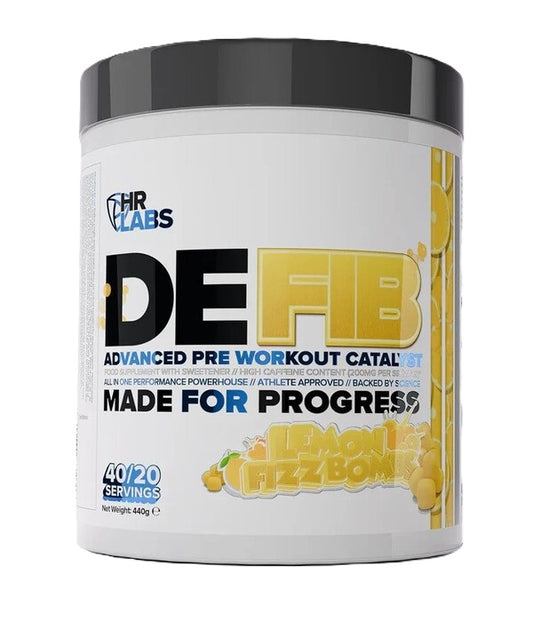 Defib Advanced Pre Workout Catalyst, Lemon Fizz Bombs (EAN 5060662331039) - 440g