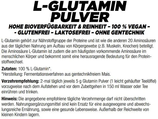 MySupps Glutamine 500g - Lozipper 