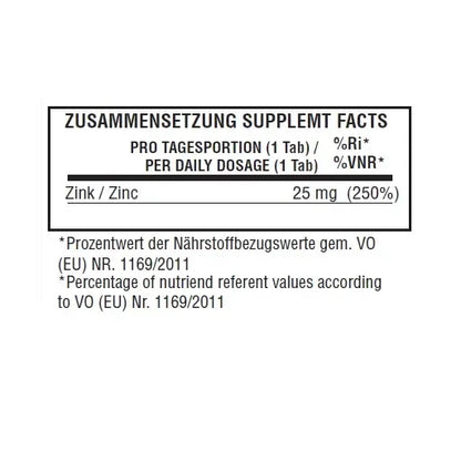 NNT Zink Bisglycinat Pro 60 Tabletten AKTION - Lozipper 
