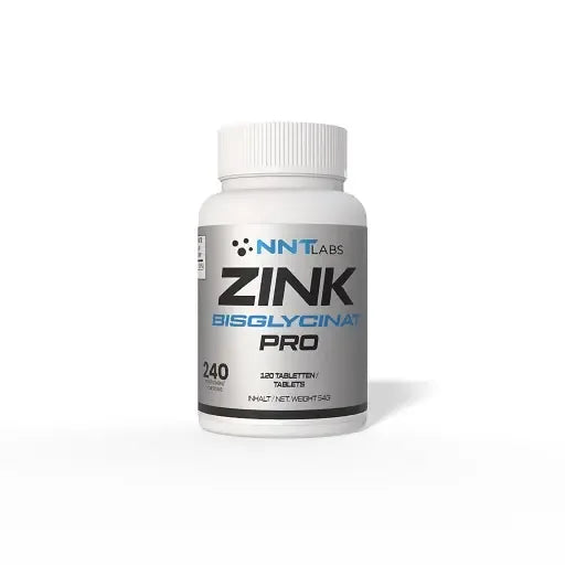 NNT Zink 50mg Bisglycinat PRO 120 Tabletten - Lozipper 