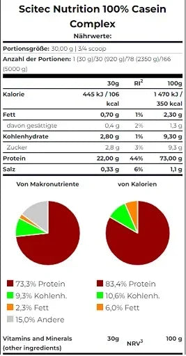 Scitec Casein Complex 920g - Lozipper 