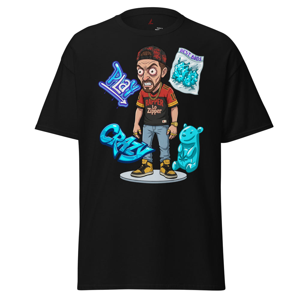 Klassisches Unisex T-Shirt Play Crazy